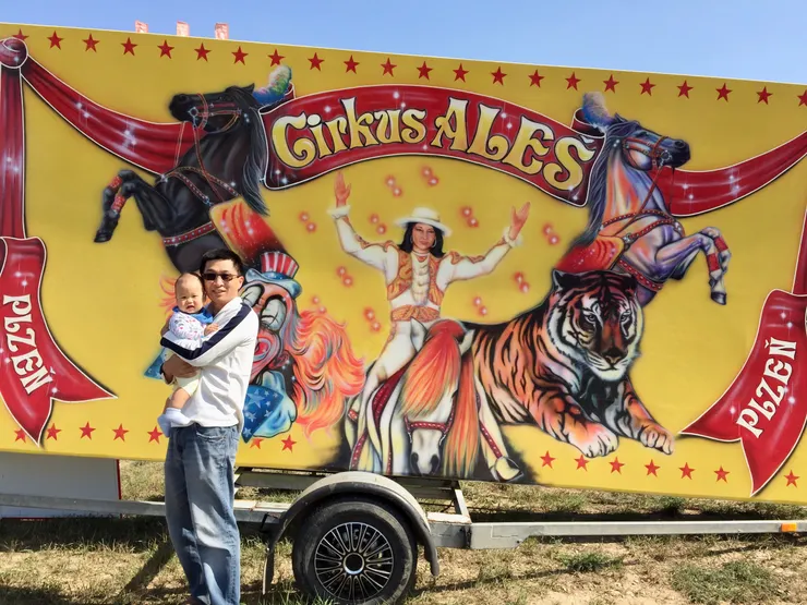 哥哥還未滿一歲時又去看一次