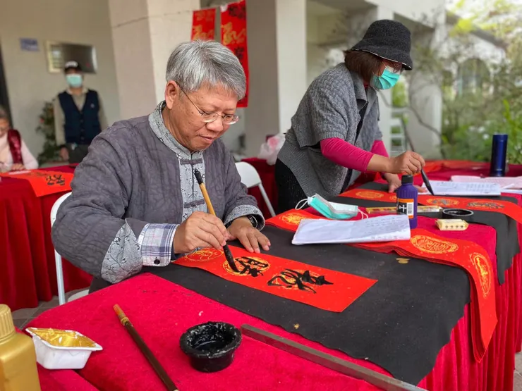 雲林縣在地書法家－黃登仕老師