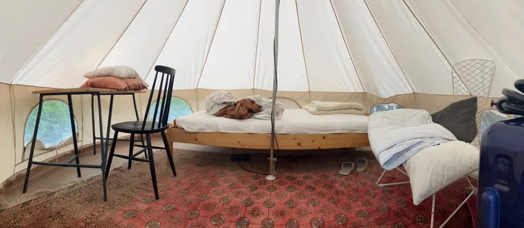 我睡覺的大帳篷