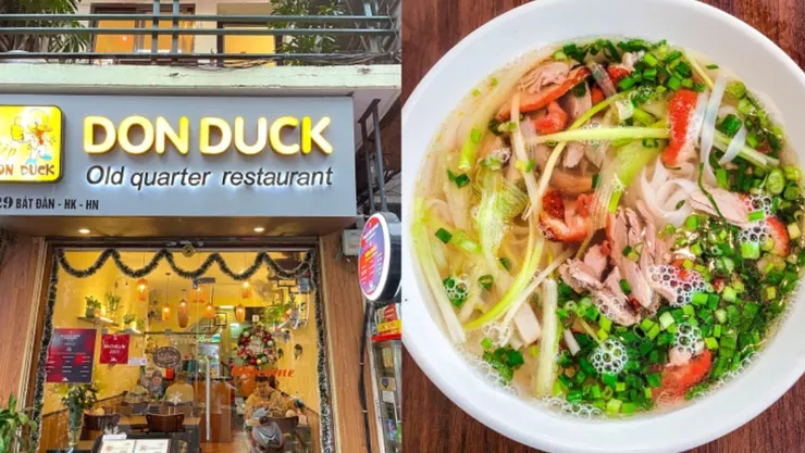 越南河內美食推薦No.5:&nbsp;Don Duck Old Quarter