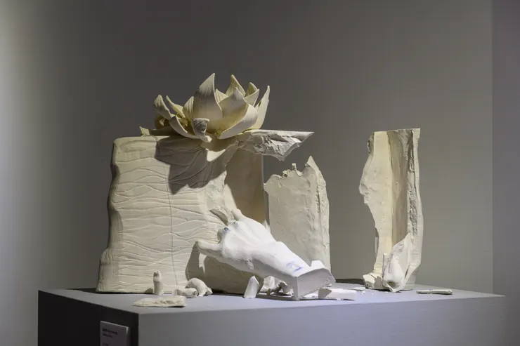 王淑燕〈腦袋開花〉 攝影：王世邦