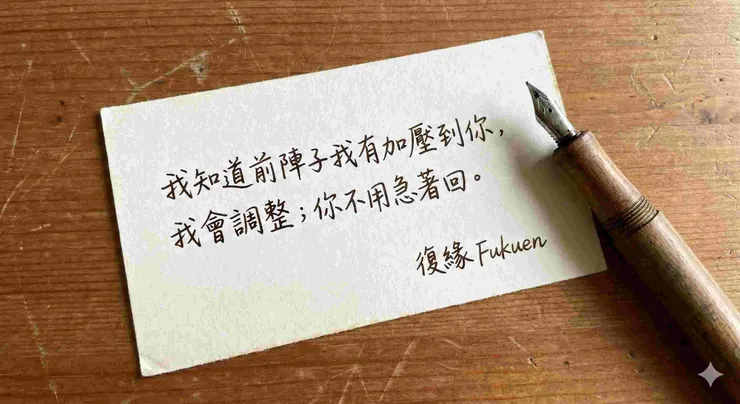 第一句的任務只有一個:讓他願意回第二句。