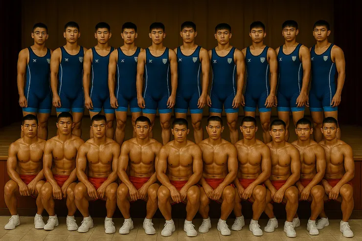 即將被體大橄欖球隊輪姦的蛙人健兒