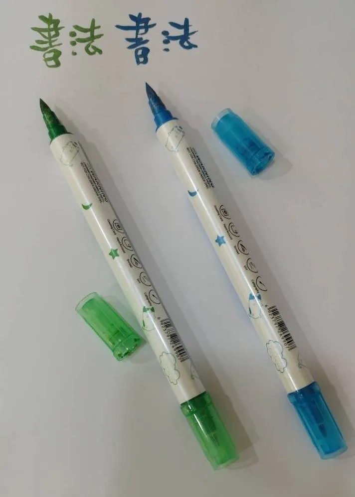 6562金屬筆筆頭跟寫出來的字