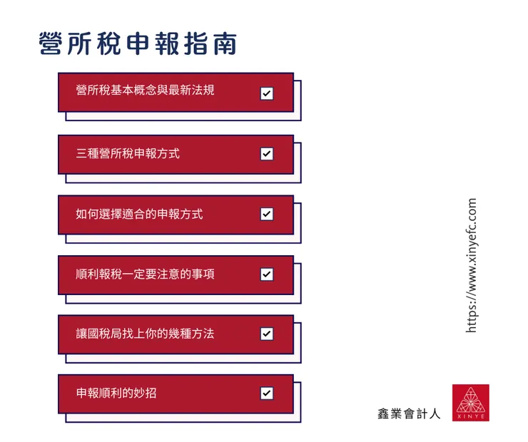 營所稅申報指南