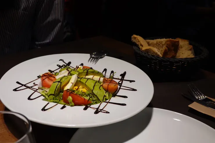 酪梨沙拉也超好吃