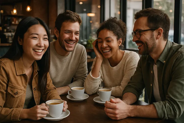 約咖啡 = 約人生？為什麼大家都愛在咖啡館聊天