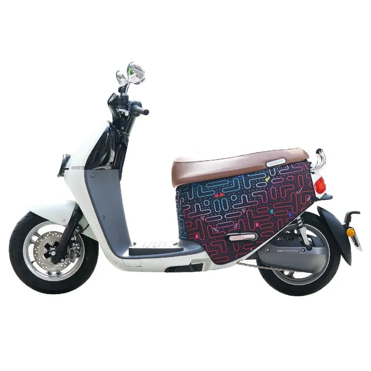 帶有螢光色的精靈圖案