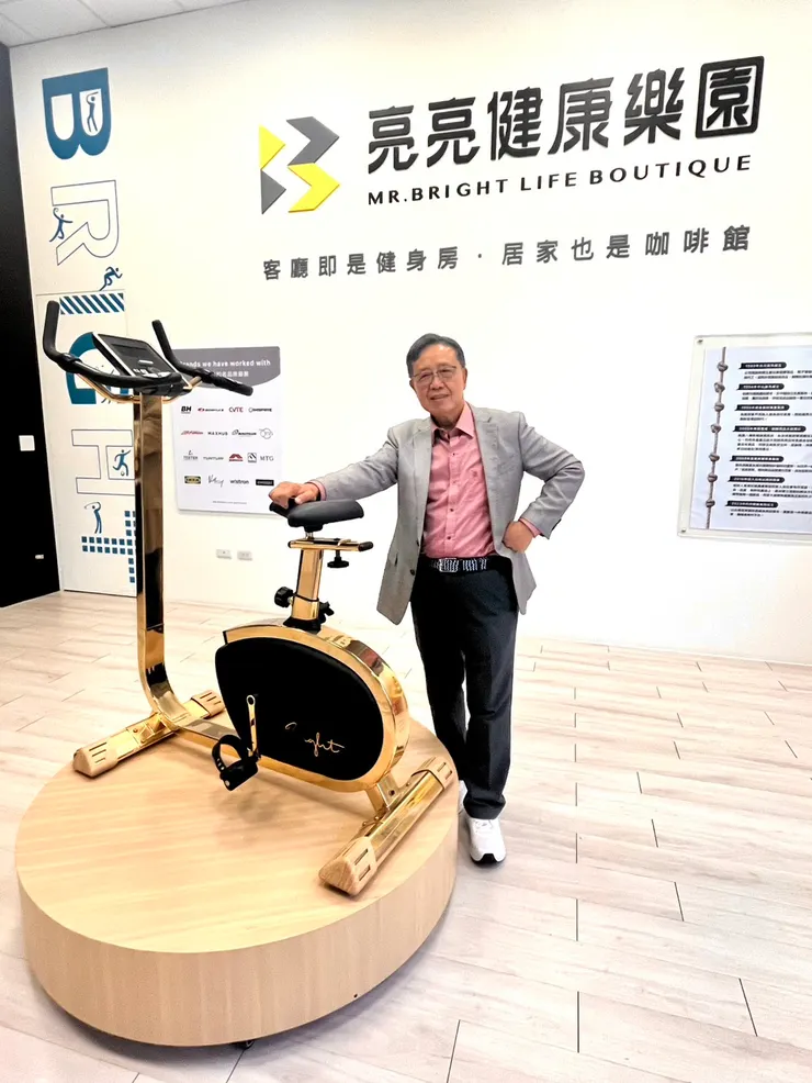 直銷新聞網--陳志亮擁有多項健身器材發明專利。