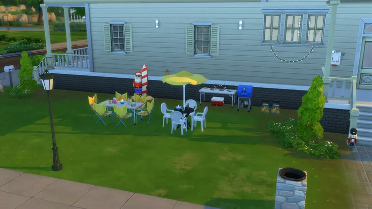 又有桌子又有椅子，一定是有聚餐！