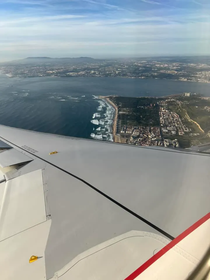 從飛機上看葡萄牙