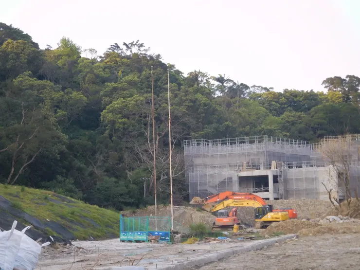 革實院的升旗台舊照