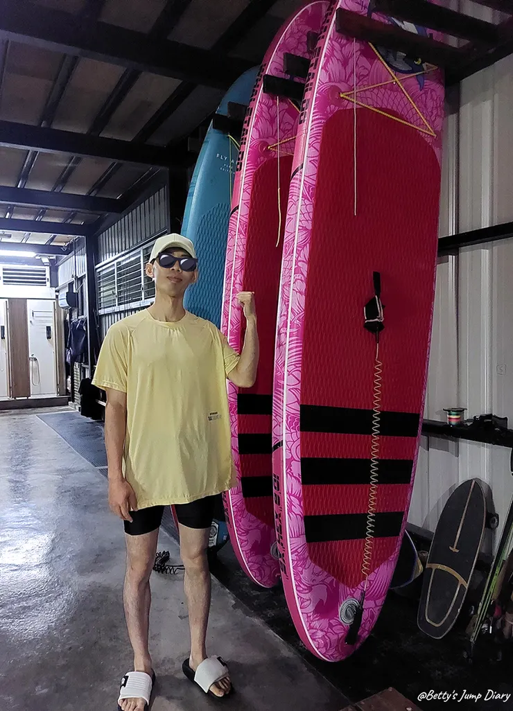 ▲2025屏東小琉球-浮潛、SUP/ 圖片來源：Betty's Jump Diary