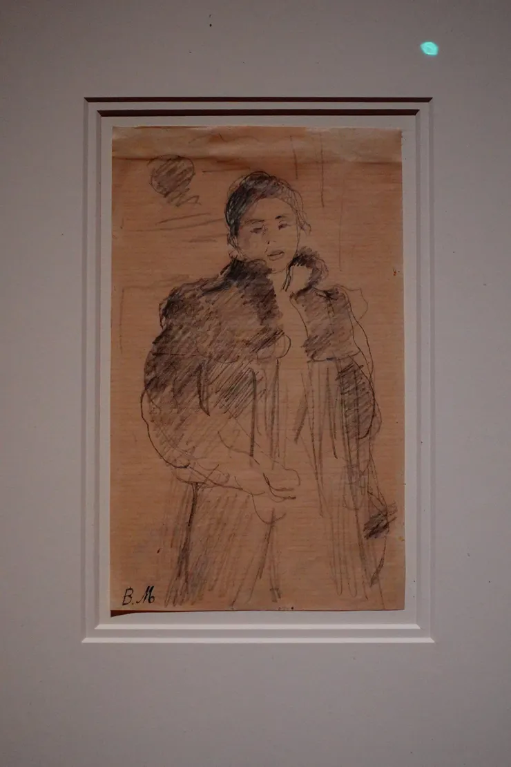 莫利索〔穿綠色外套的少女習作〕