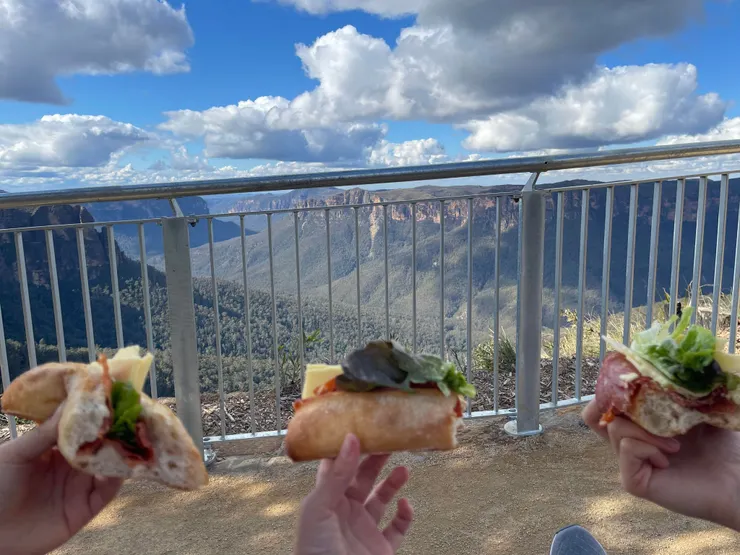 自製三明治野餐