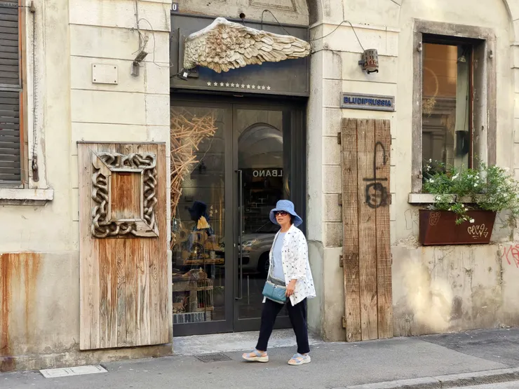 Trieste 街頭一角