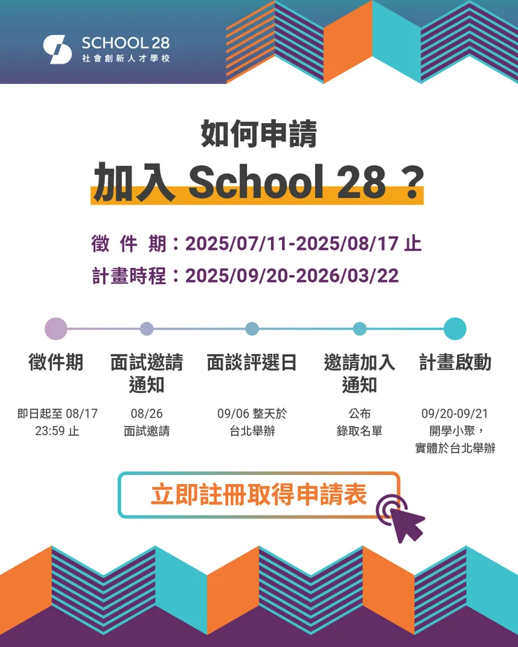 計畫申請於 2025/8/17 23:59 截止!