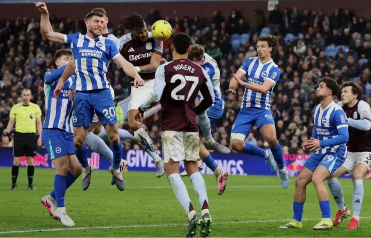 明斯頭槌建功助阿士東維拉險勝1:0