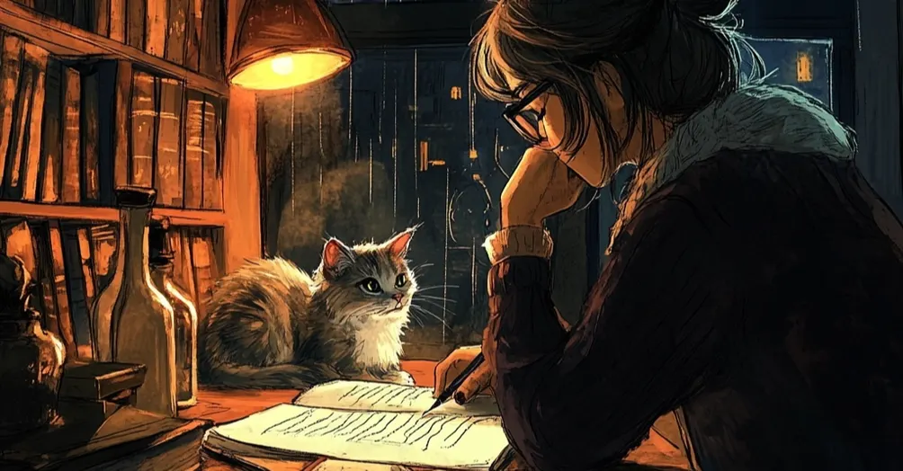 厭世小說家掙扎週記