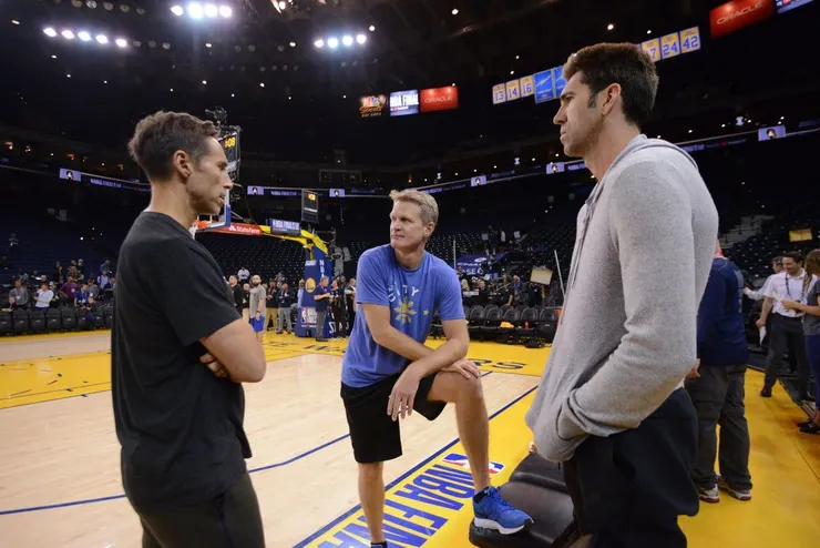 他的籃球理念，也在勇士隊，被推向更極致的形態。