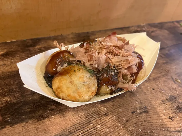 基礎章魚燒¥450