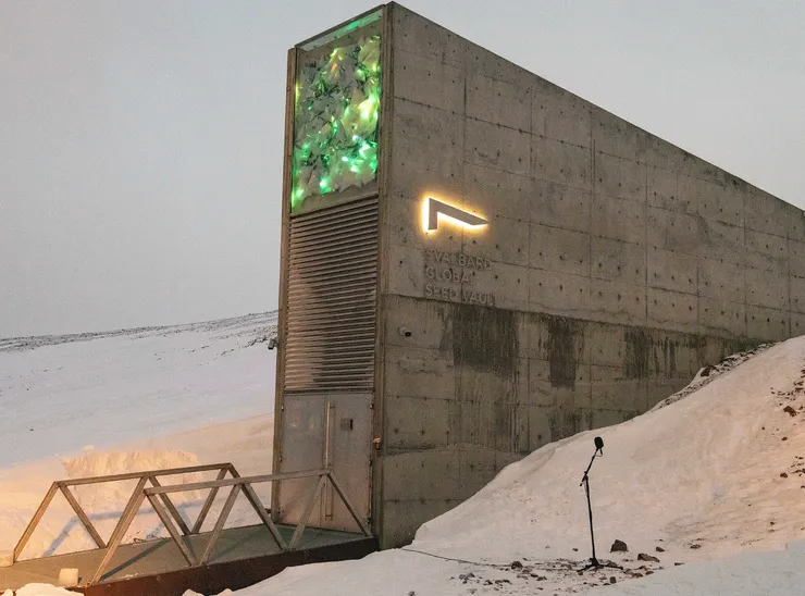 斯瓦爾巴全球種子庫（圖片取自維基百科）