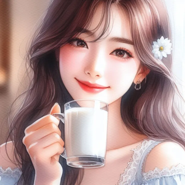 奶要這般純粹,散發著甜蜜