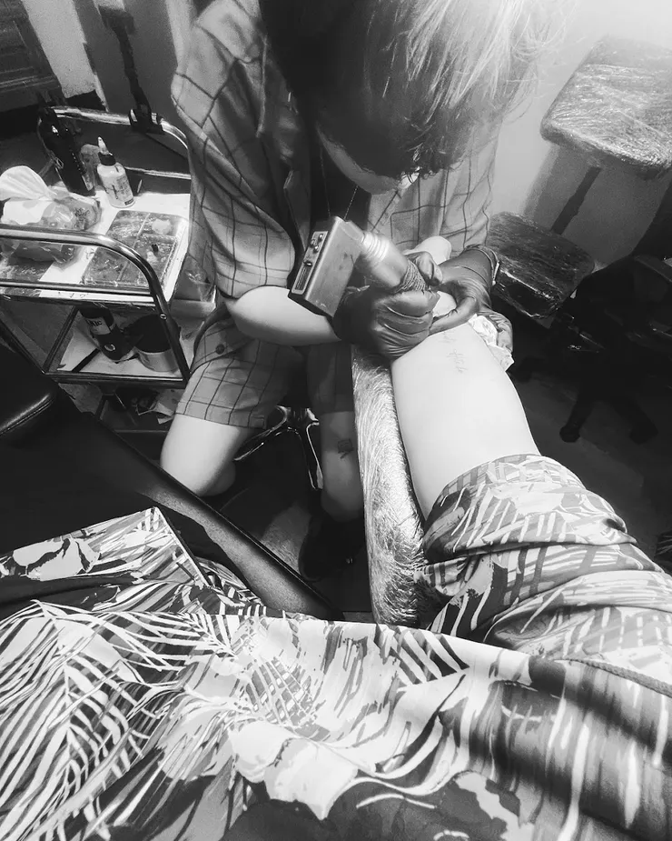 凱克刺青-刺青過程