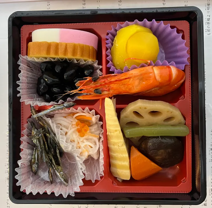 超市販售的おせち料理
