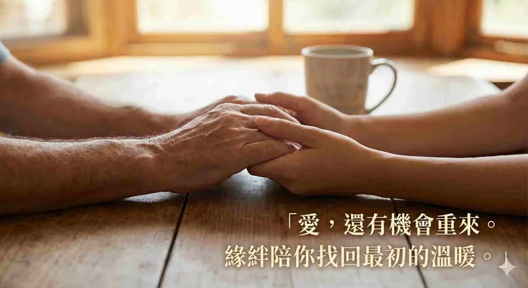 緣絆老師的感情挽回諮詢空間，提供溫暖陪伴與情感能量修復。