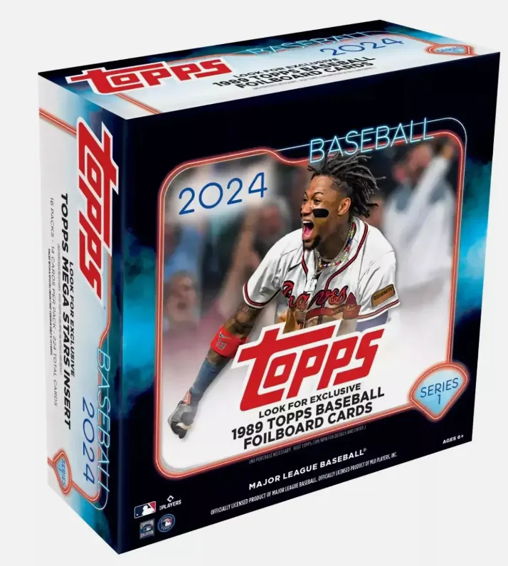 Topps series 1 2024 Monster Box-有獨有的1989特卡 Foilboard 亮