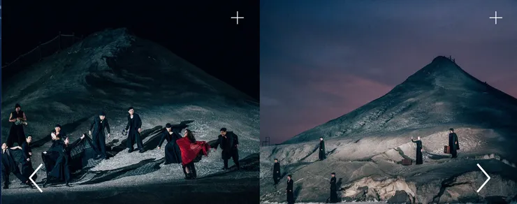 《百年孤寂》鹽山版劇照，莎妹劇團。強力推薦大家點進去看其它的照片，驚人的好看。