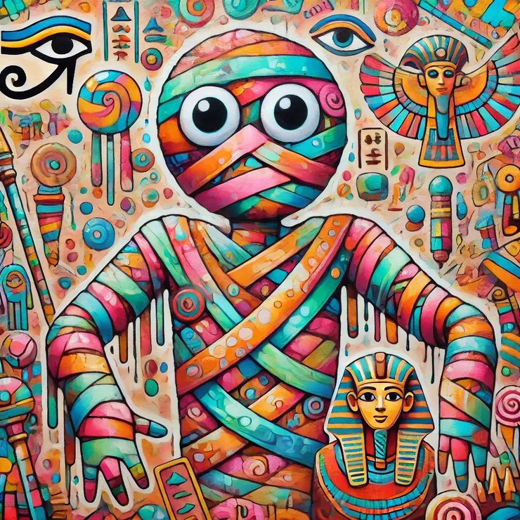 纏滿繃帶的木乃伊🤪