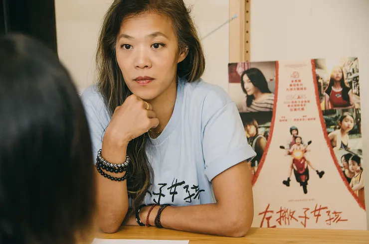 《左撇子女孩》導演鄒時擎專訪。／攝影：ioauue
