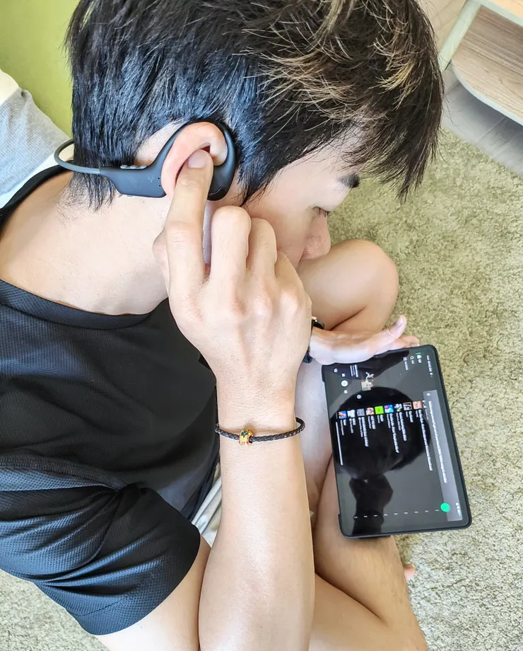 PHILIPS 氣傳導運動耳掛藍牙耳機 TAA1708