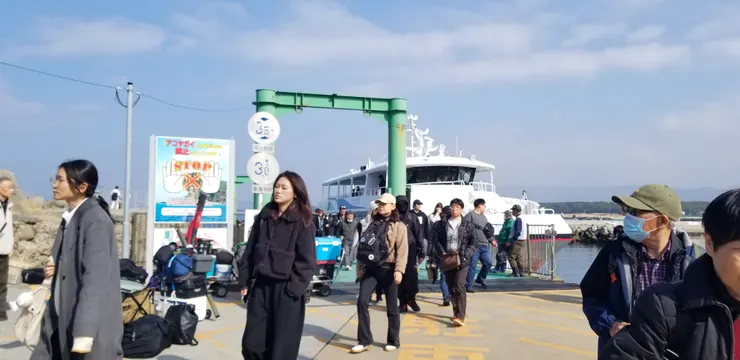 回程後用同樣的方法坐回鐵路站就可以～