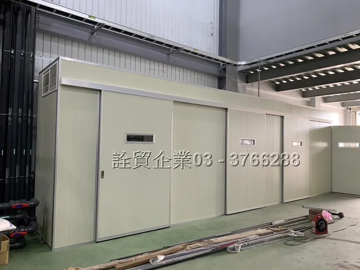 桃園庫板施工工程