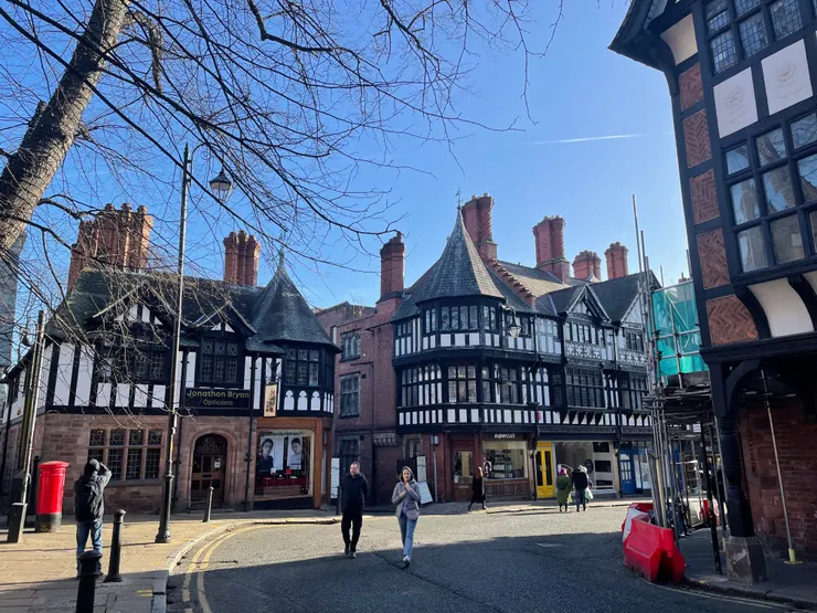 切斯特(Chester)的傳統建築