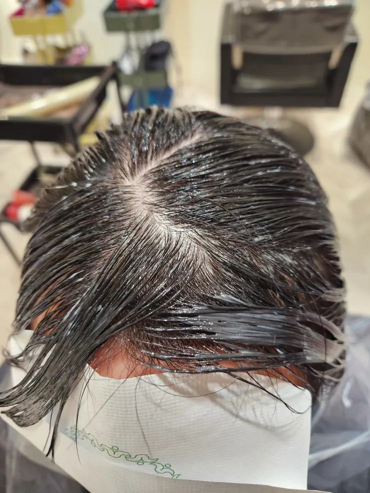 矯正瀏海毛流分岔問題