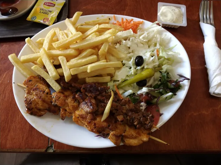 薯條像是不用錢