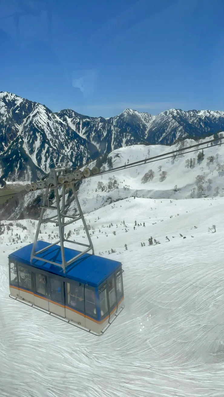 纜車是全程站立