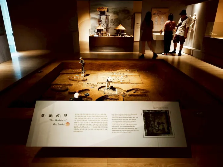 墓葬模型