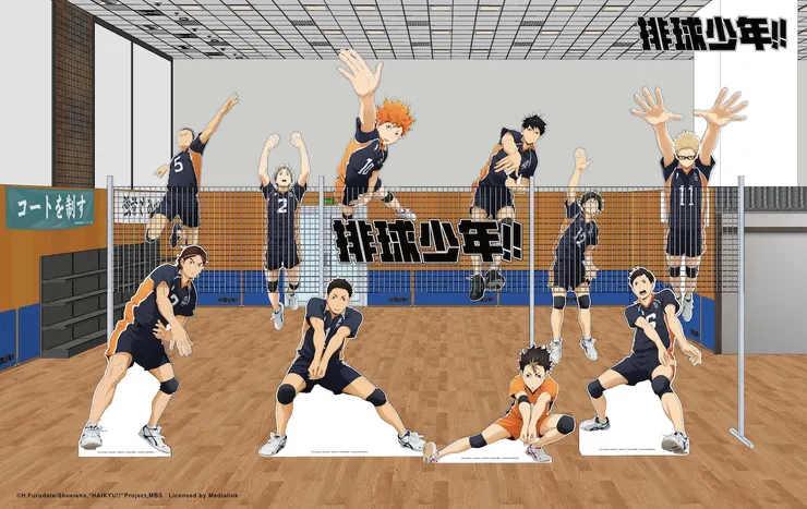 《排球少年!!》新光南西_打卡點