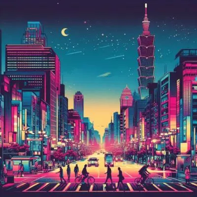 咒語：digital art, 台北市