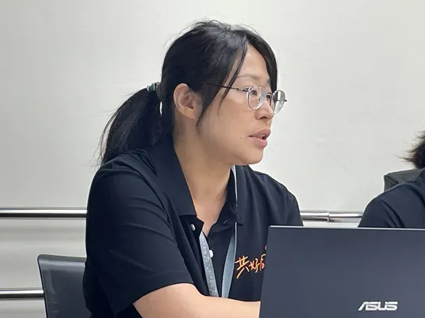 八德服務中心主任林祈妏分享，「心情俱樂部」的成立始末。