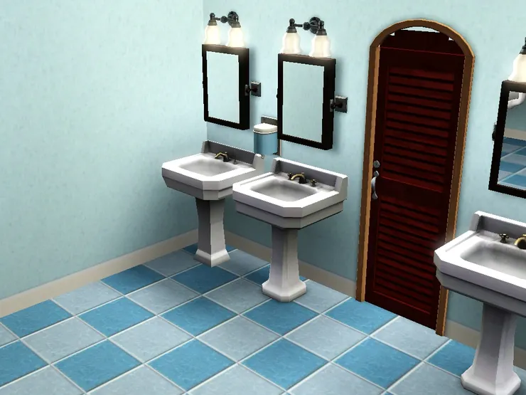 跟女廁看起來很相像，其實不同。大家有看到分別嗎？