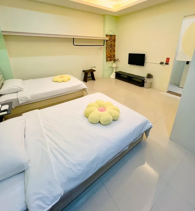 金門民宿哈佛輕旅的兩小床房