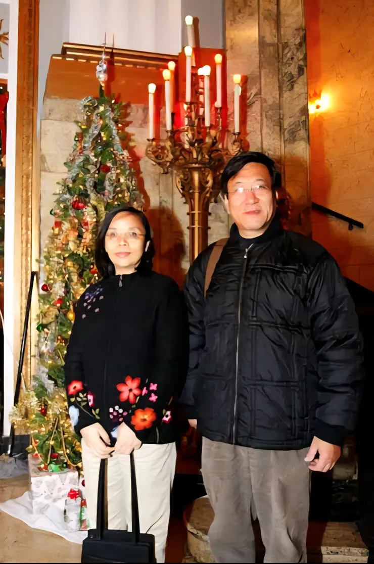 程曉農.何清漣伉儷