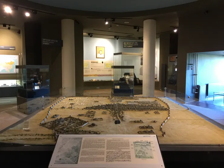 哈拉和林博物館展廳