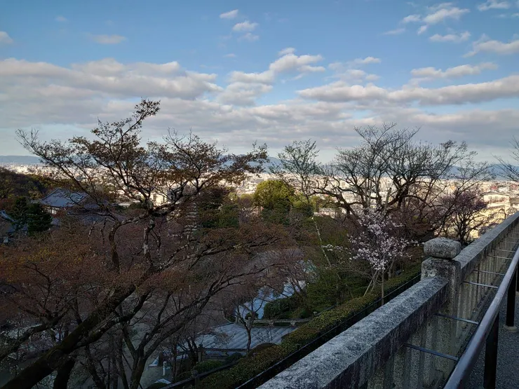 京都東山的山景